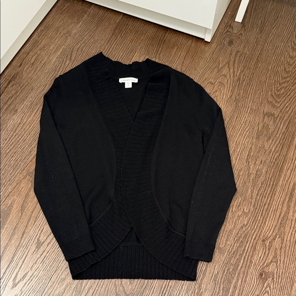 Cold water Creek size XS black cardigan